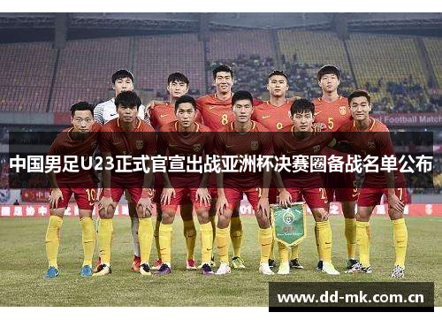 中国男足U23正式官宣出战亚洲杯决赛圈备战名单公布